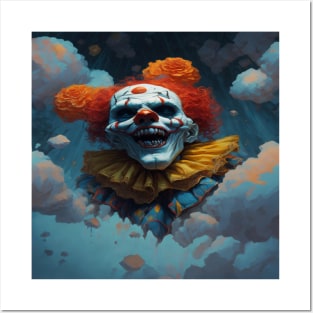 killer clown Posters and Art